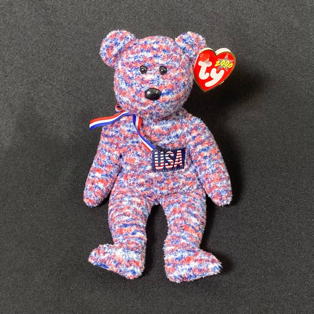 Vintage 2000 USA The Teddy Bear Ty Beanie Baby